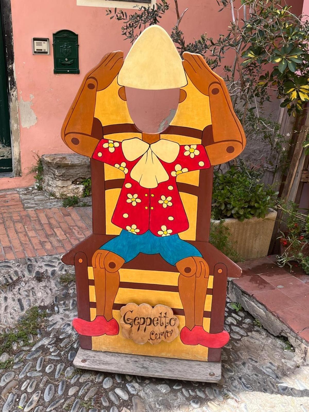Bed and Breakfast La Finestra Sul Borgo Cervo Zewnętrze zdjęcie